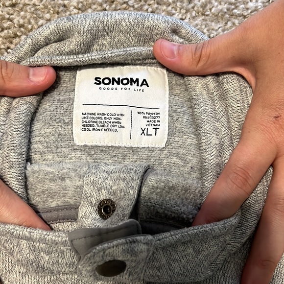 Tall Button Up Sweater - Picture 3 of 4